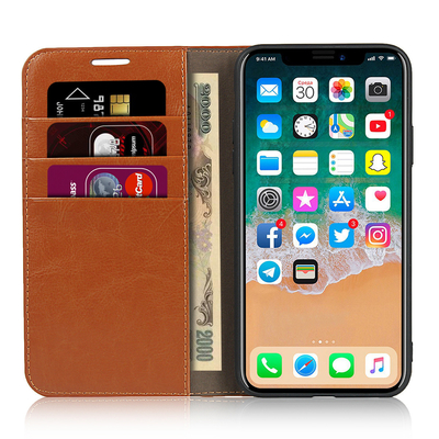 Iphone 13 पु लेदर फोन केस, सैमसंग S8 लेदर वॉलेट केस