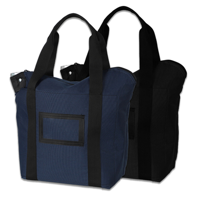 1400 DENIER CORDURA LOCKING COURIER ब्रीफकेस बैग W/ हैंडल - 17W X 14H X 6D - जहाज के लिए तैयार