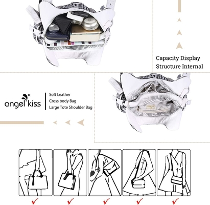 ANGELKISS HOBO महिलाओं के लिए पर्स और हैंडबैग