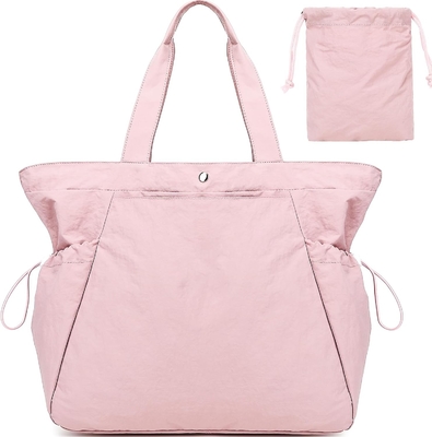 महिलाओं के लिए BTOOP TOTE BAG, FOLDABLE BEACH GYM BAGS, SIDE-CINCH LIGHTWEIGHT SHOPPER SHOULDER BAG यात्रा,कार्य के लिए
