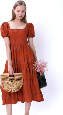MIUCO WOMEN'S BAMBOO HANDBAG हस्तनिर्मित बड़े टोटे बैग स्ट्रॉ समुद्र तट बैग समुद्र तट पर्स