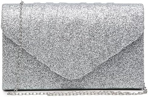 DASEIN WOMEN'S EVENING BAG PLEATED ENVOLOPE Clutch HANDBAG WEDDING PARTY BRIDAL purse शादी की पार्टी दुल्हन का बैग