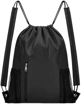 BEEGREEN DRAWSTRING-BACK-GYM-BAG, LARGE SPORTS BAG, STRING RUCKPACK CINCH BAG पुरुषों और महिलाओं के लिए लाल