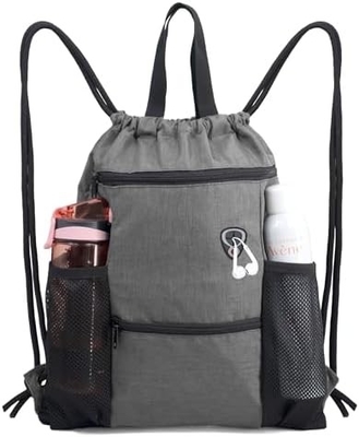 BEEGREEN DRAWSTRING-BACK-GYM-BAG, LARGE SPORTS BAG, STRING RUCKPACK CINCH BAG पुरुषों और महिलाओं के लिए लाल