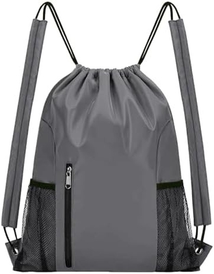 BEEGREEN DRAWSTRING-BACK-GYM-BAG, LARGE SPORTS BAG, STRING RUCKPACK CINCH BAG पुरुषों और महिलाओं के लिए लाल