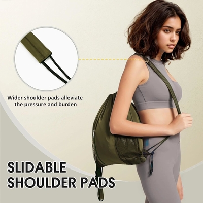 BEEGREEN DRAWSTRING-BACK-GYM-BAG, LARGE SPORTS BAG, STRING RUCKPACK CINCH BAG पुरुषों और महिलाओं के लिए लाल