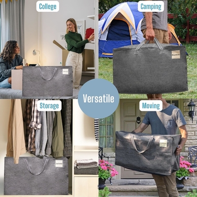 VENO 8 पैक चल बैग, चल आपूर्ति, चल बॉक्स, कॉलेज पैकिंग ढक्कन के साथ भंडारण बॉक्स वैकल्पिक, भारी शुल्क
