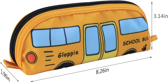 Gloppie Cute Pencil Case Kawaii पेंसिल बैग छोटा पेंसिल बैग सिंपल पेंसिल बैग ज़िपर पेन केस बस पेन केस,