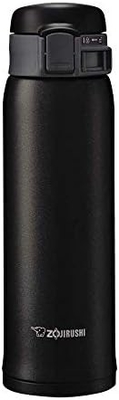 Zojirushi SM-SA60BA स्टेनलेस स्टील वैक्यूम अछूता मग, 1 गिनती (1 का पैकेज), काला, 20 औंस