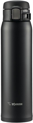 Zojirushi SM-SA60BA स्टेनलेस स्टील वैक्यूम अछूता मग, 1 गिनती (1 का पैकेज), काला, 20 औंस
