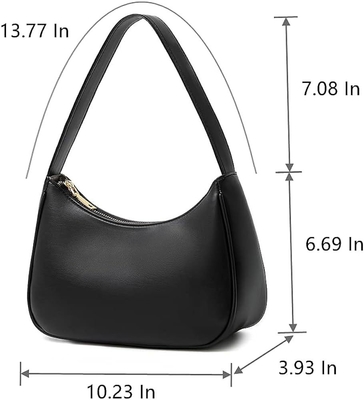 महिलाओं के लिए कंधे के बैग, प्यारा Hobo Tote हैंडबैग मिनी क्लच बैग ज़िपर बंद के साथ