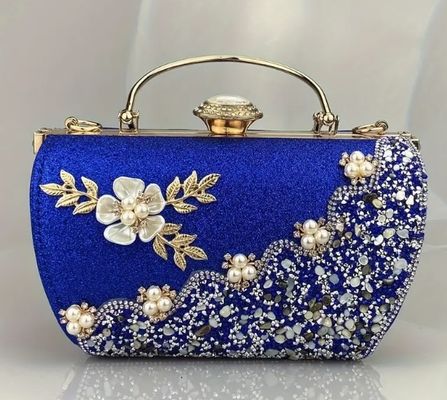 New Elegant Rhinestone Bead Decor Dinner Bag, Party, Wedding Women's Evening Handbag, Vintage Style Small Prom Bag