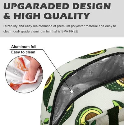 महिलाओं और पुरुषों के लिए अछूता लंच बॉक्स, वयस्कों के लिए पुनः प्रयोज्य लंच बैग, काम, पिकनिक या यात्रा के लिए उपयुक्त