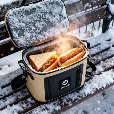 बहु-परिदृश्य जलरोधक कूलर बैग जिसमें लीक-प्रूफ टीपीयू निर्माण, 24 घंटे बर्फ प्रतिधारण और बहुमुखी उपयोग के लिए आरामदायक समायोज्य पट्टियाँ हैं