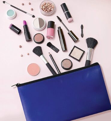 Better Office Products 6 Pack, Zippered Security Bank Deposit Bag, Leatherette, Cash Bag, Coin Bag, Utility Pouch, Blue