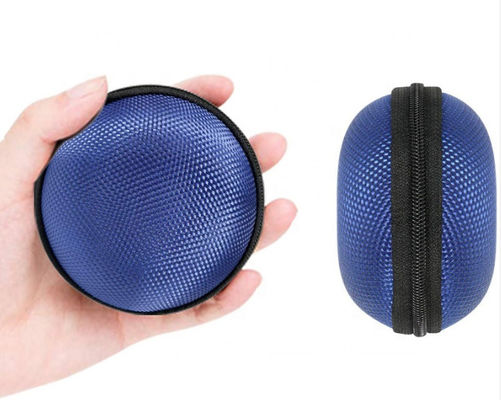 स्टाइलिश और सुरक्षित स्टोरेज के लिए कस्टम पु लेदर आउटर शेल और सॉफ्ट फैब्रिक लाइनिंग वाले अभिनव ईवा हार्ड केस