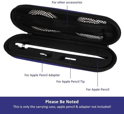 वाटरप्रूफ ईवीए पेंसिल केस शॉकप्रूफ प्रोटेक्टिव हार्ड शेल स्टाइलिश डिजाइन वेलवेट अस्तर के साथ और कार्यालय के लिए कस्टम आकार