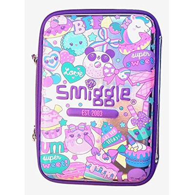 अनुकूलित ईवीए पेंसिल केस के साथ जलरोधक झटके प्रतिरोधी सुविधाएँ जाल जेब और उभरा हुआ उभरा हुआ धातु प्लेट लोगो विकल्प