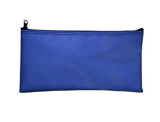 पीवीसी और चमड़े से बने विभिन्न आकारों में उपलब्ध अनुकूलन योग्य ज़िपर बैंक बैग